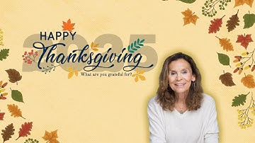 Waar ben jij dankbaar voor deze Thanksgiving?