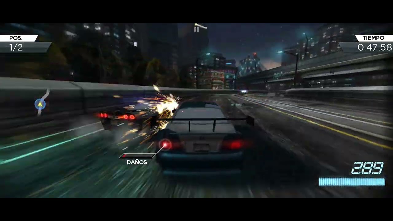 Gameplay NFS Most Wanted: Carrera Final( Lamborghini Adventador Vs BMW ...