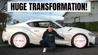 Unveiling My Sick New Wheels on My Toyota Supra GR - A Game-Changer Upgrade!