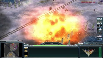 Command Conquer Generals Zero Hour - USA Laser vs 3 Hard Lone Eagle Unlimited Superweapon