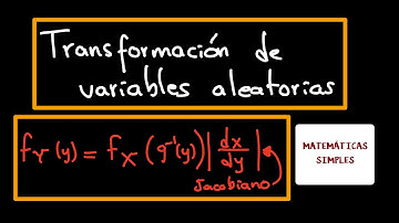 Transformación de variables aleatorias - distribución de Cauchy