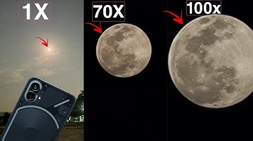 Nothing Phone 1 100x Official Zoom Test