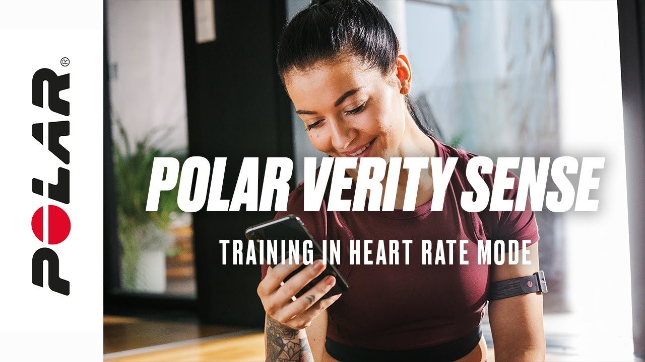 Polar Verity Sense  Training in heart rate mode with Polar Flow 