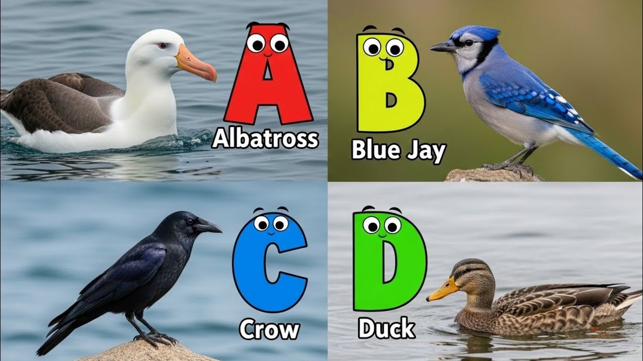 Birds Alphabet Song | ABC Safari Animals 18TH2515 | Nursery Rhyme for Kids | FT Kids Show
