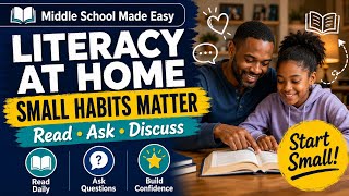 Literacy at Home: Simple Reading Habits to Build Comprehension and Confidence