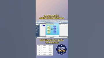 BMOV instruction Mitsubishi GX Works3 #shorts #mitsubishi #tutorial #shortvideo #plcprogramming #plc