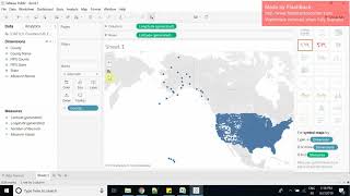 Creating Counties of USA using Tableau screenshot 3