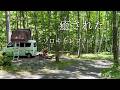 【音楽あり】涼しい!ソロキャンプで観た美しい風景@長野県松本市奈川