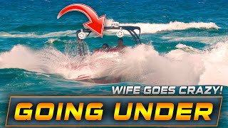 NEVER DO THIS TO YOUR WIFE AT BOCA INLET !! | HAULOVER INLET BOATS | WAVY BOATS