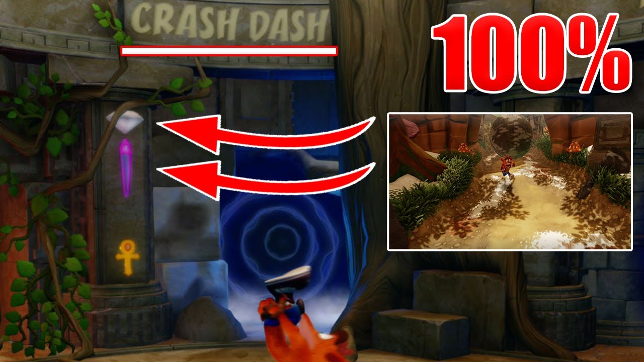 Crash Bandicoot 4 Level 1 Alle Kisten Crash Dash - Alle Kisten Edelsteine - 100% Platin Guide Crash Bandicoot