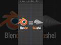 Sea Shell in Blender #shorts #shortvideo #blender #seashell