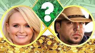WHO’S RICHER? - Miranda Lambert or Jason Aldean? - Net Worth Revealed! (2017)