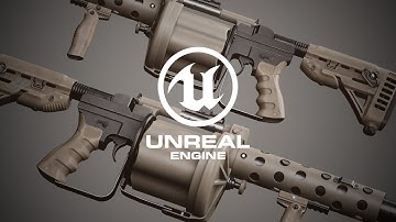 FPS Animation Showcase (Grenade Launcher) Unreal Engine