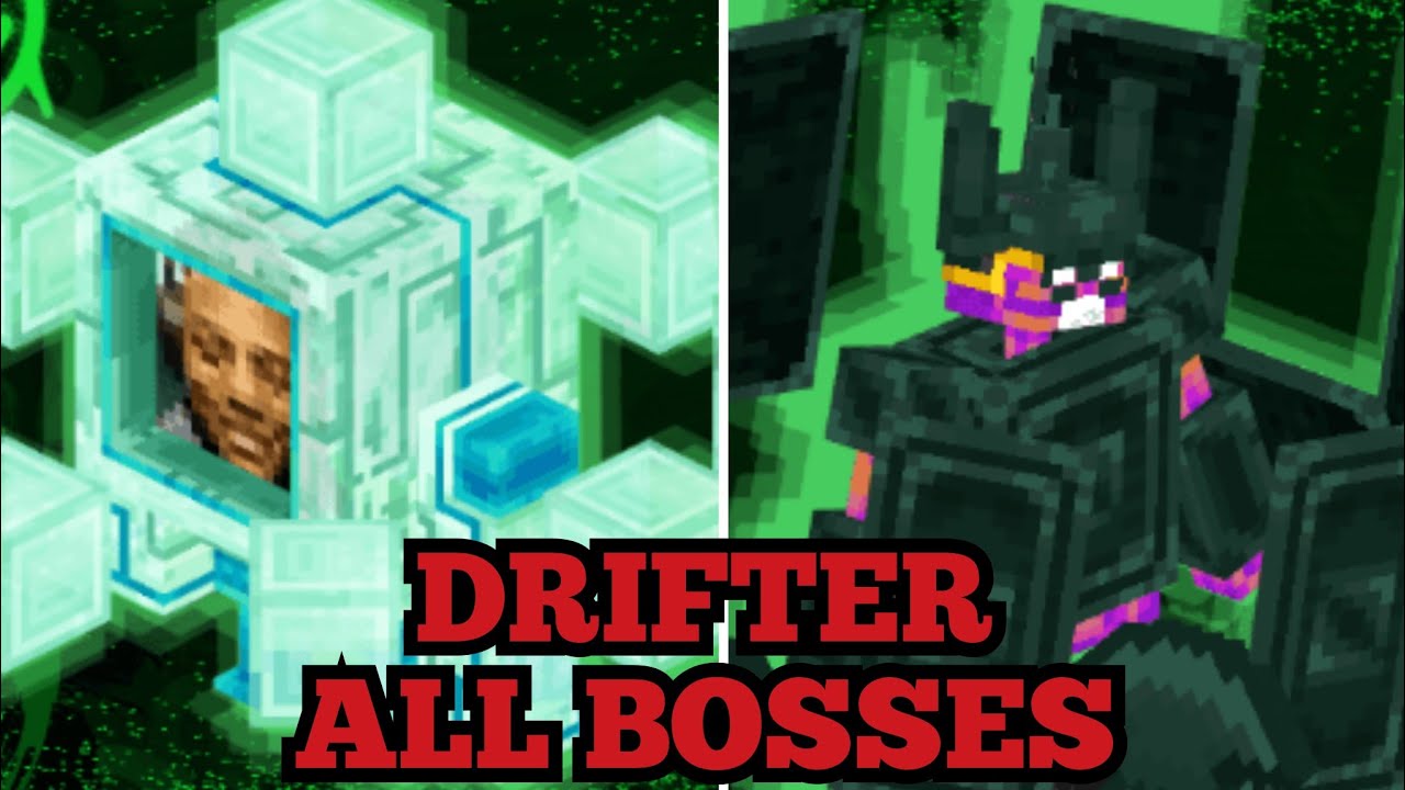 Minecraft Drifter All Bosses ( 1.20.1 Mod ) - YouTube