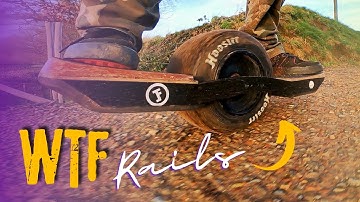 Testing OG WTF rails for the XR onewheel