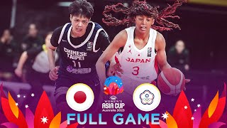 Japan v Chinese Taipei | Full Basketball Game | FIBA Women's Asia Cup 2023