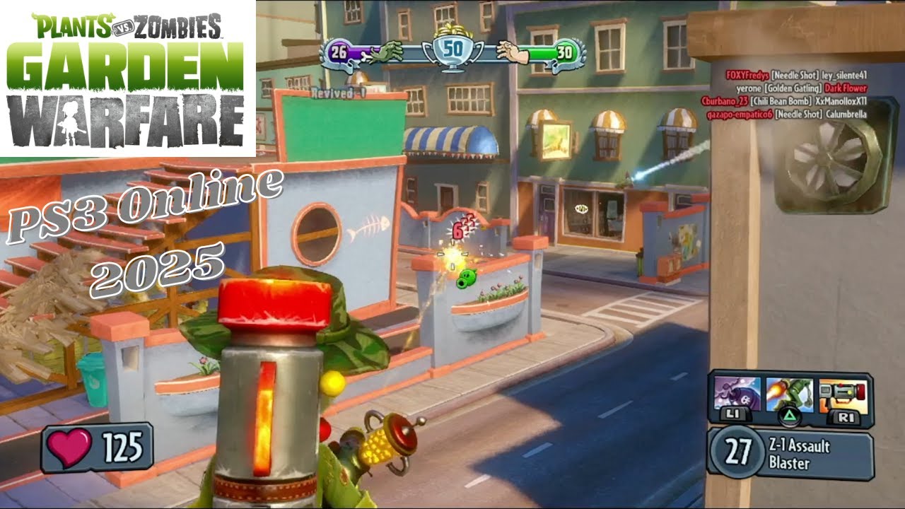 Plants VS Zombies Garden Warfare - PS3 Online Multiplayer (2025) #2 ...