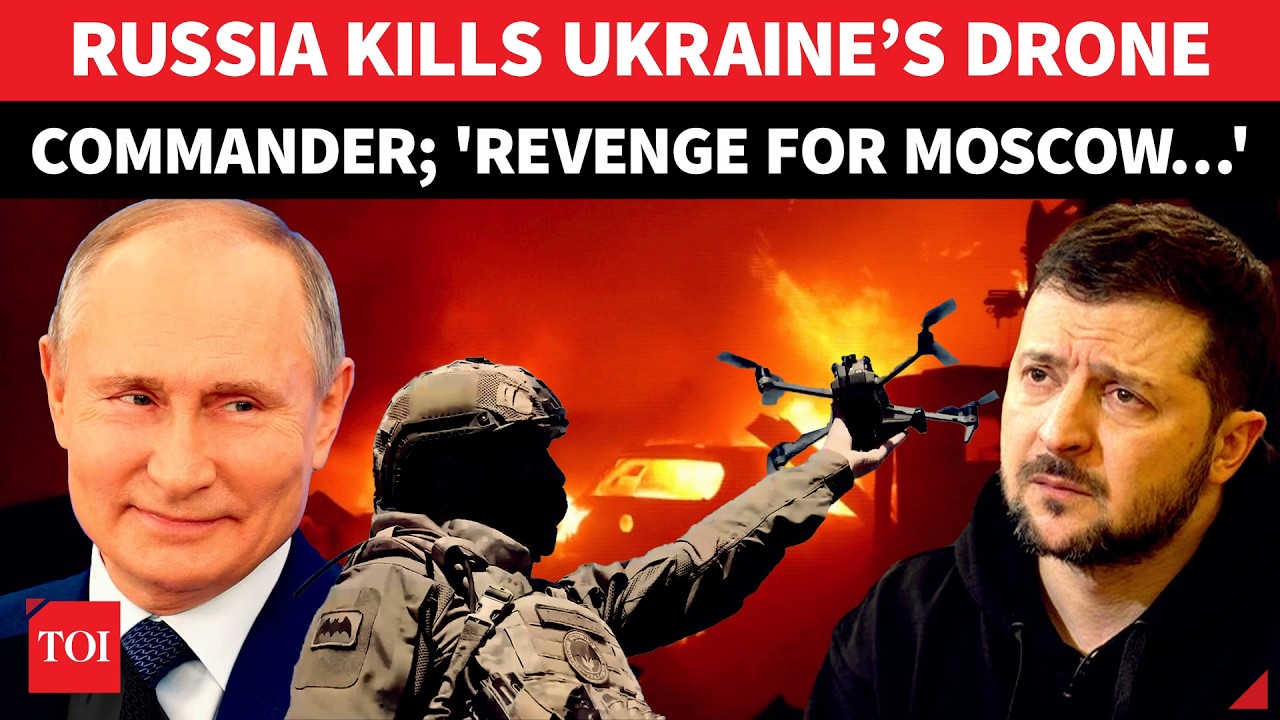 Kyiv’s Drone Commander KILLED; Putin ‘Avenges’ Deadly UAV Raids On Russia | Zelensky ‘Alarmed’