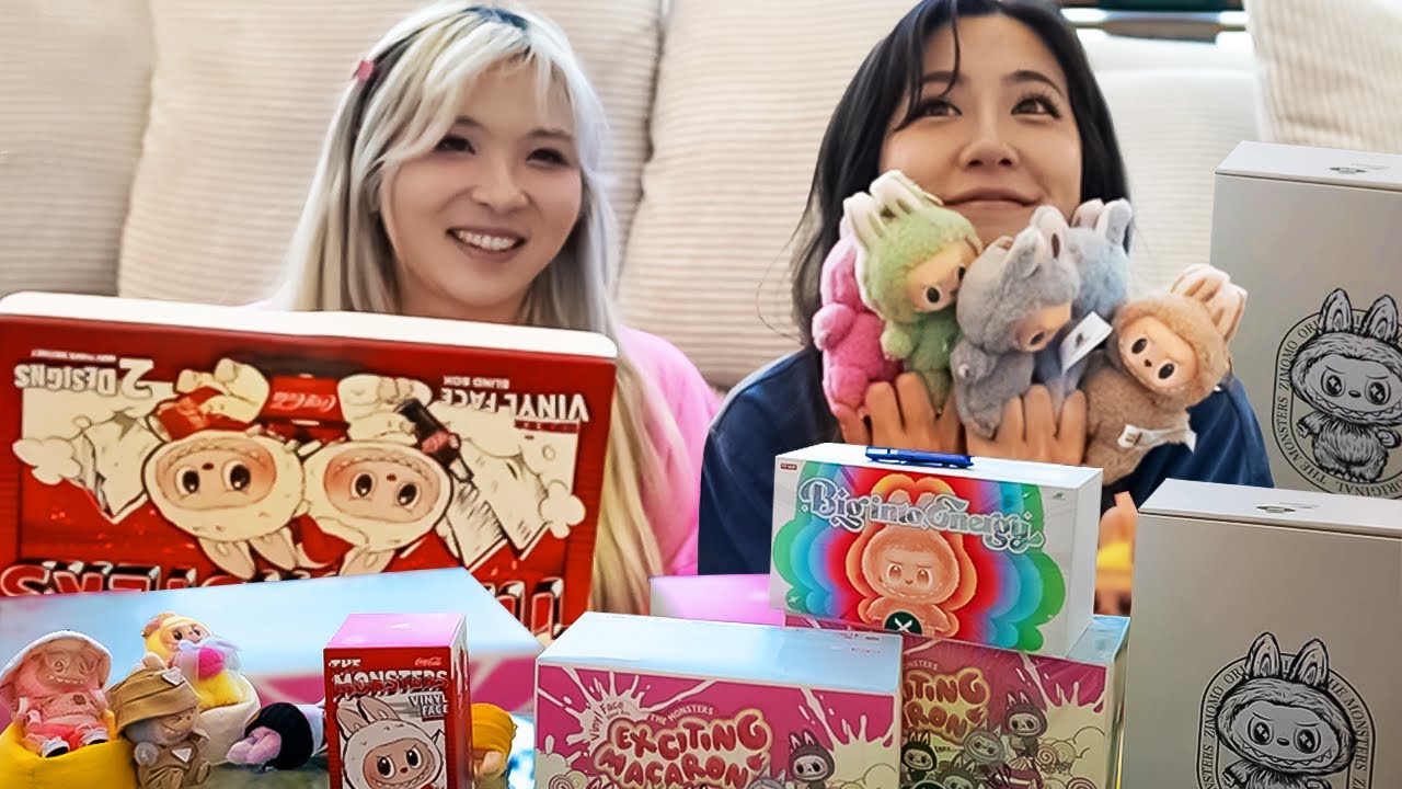 Fuslie & Yvonne POP MART Blind Box Unboxing...