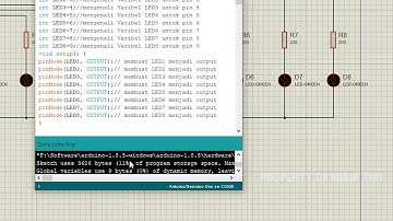Simulasi Arduino - Cara memasukkan Program Arduino ke Proteus