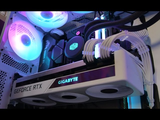 Gigabyte 3070 Vision OC Unboxing + PC showcase