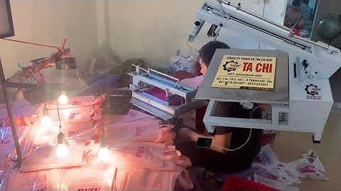 In lụa trở nên dể hơn với máy in lụa TA CHI #shorts