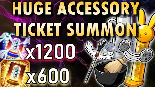 ARE THESE TICKETS NERFED HUGE ACCESSORY TICKET SUMMON [Bleach Brave Souls]