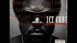 ice cube get money spend money no money lyrics