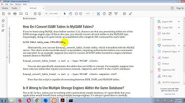 74 MYSQL  change storage engine type