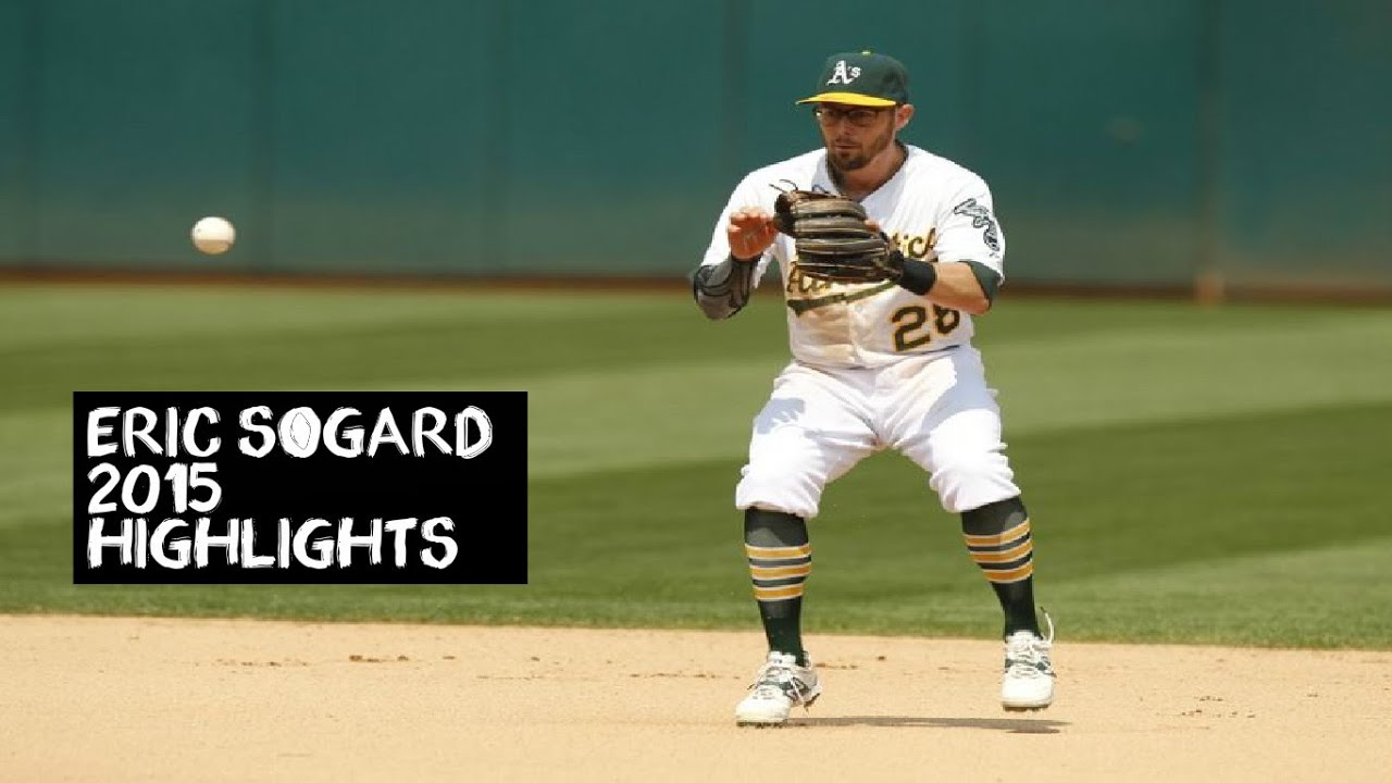 Eric Sogard | 2015 Athletics Highlights HD