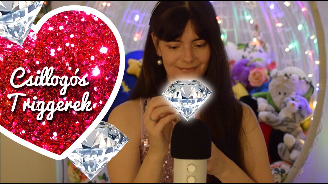 Csillogós Triggerek✨💎 SzuperKözeli Suttogással / Magyar ASMR #asmr #magyarasmr