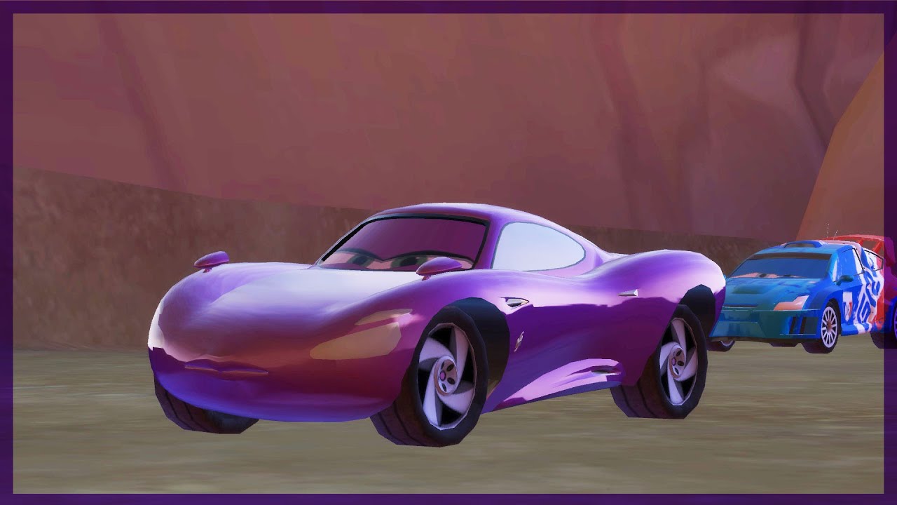 Cars 2 The Video Game Holley Shiftwell Canyon Run YouTube