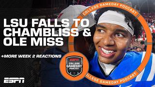 Oxford Erupts: Trinidad Chambliss Leads Ole Miss Over LSU | College GameDay Podcast