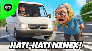Download lagu Be careful crossing Grandma!
