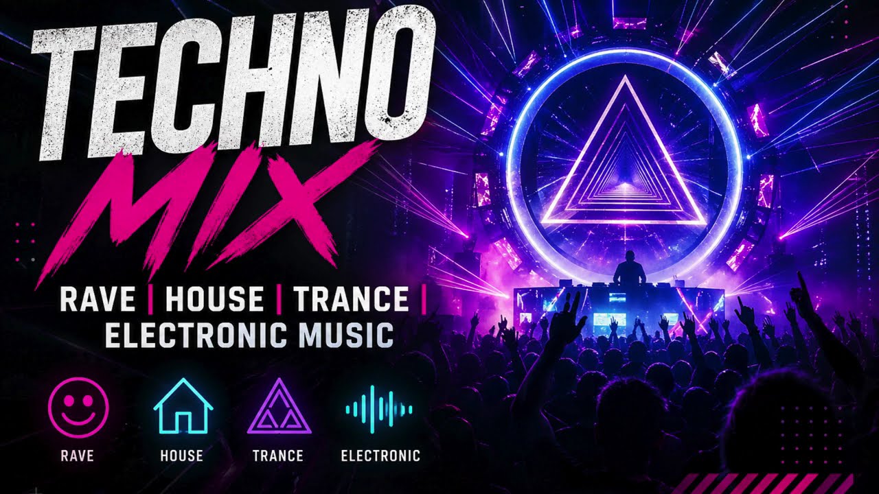 Techno Mix Rave|House|Trance|Electronic Music - YouTube
