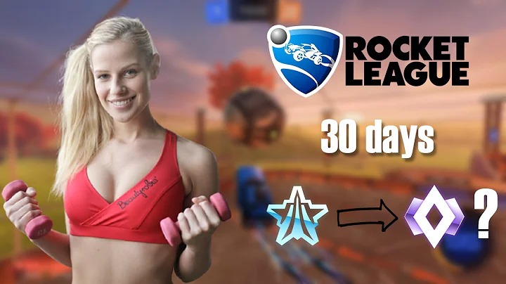 Plat to Champ in 30 days? (Rocket league) (Training montage)