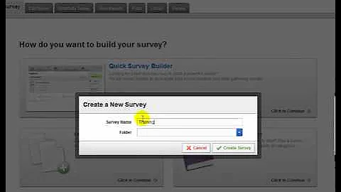Creating a Survey in Qualtrics
