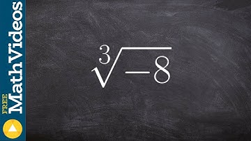 How to take the odd root of a negative integer, cube root