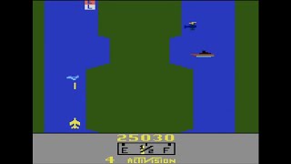 River Raid  Atari 2600. O 'jogo do aviãozinho'.