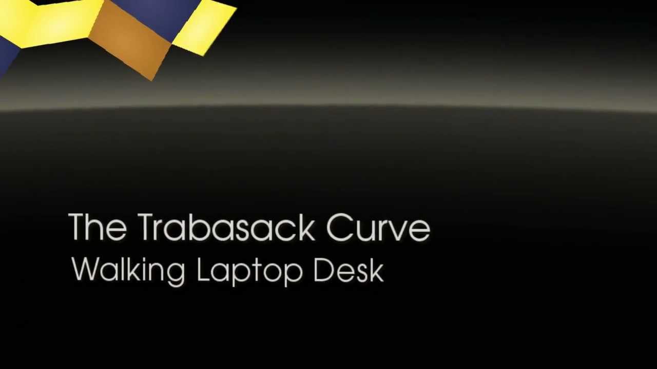 Walking Laptop Desk Bag Trabasack Curve Desk You Can Wear