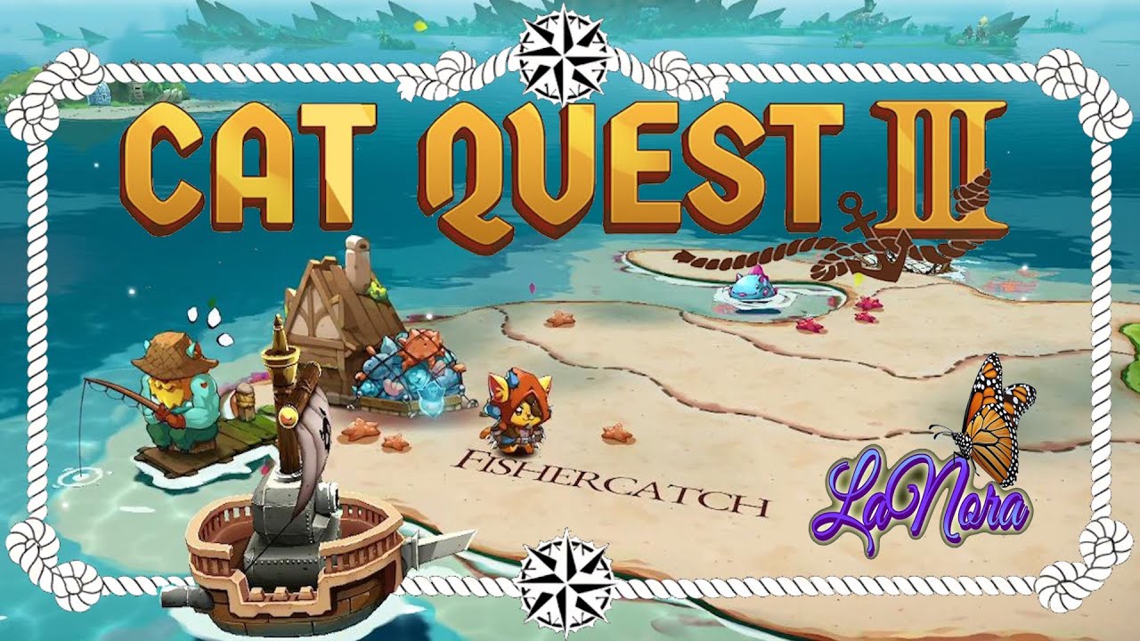 Сердитый кот-рыболов 🎣 и семейная реликвия 😸 Cat Quest 3, эпизод 3