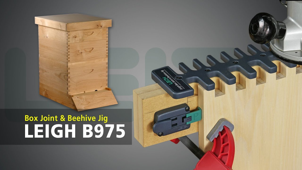 Leigh Box Joint & Beehive Router Jig, Model B975 Leigh