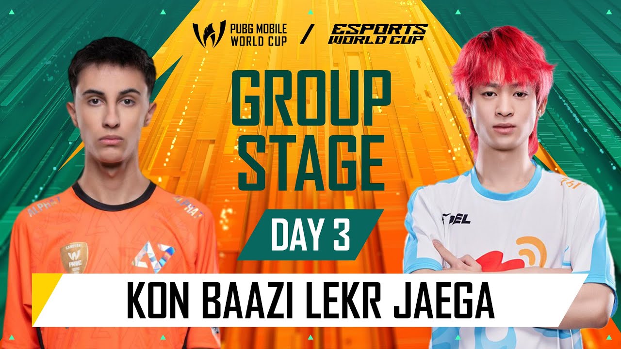 [URDU] 2025 PMWC at EWC Group Stage Day 3 | PUBG MOBILE WORLD CUP at ESPORTS WORLD CUP