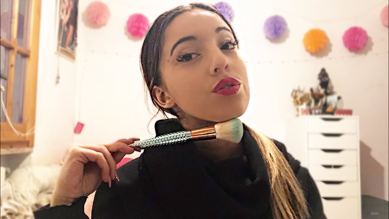 Roleplay ASMR💋Doing your Makeup😴 YouTube