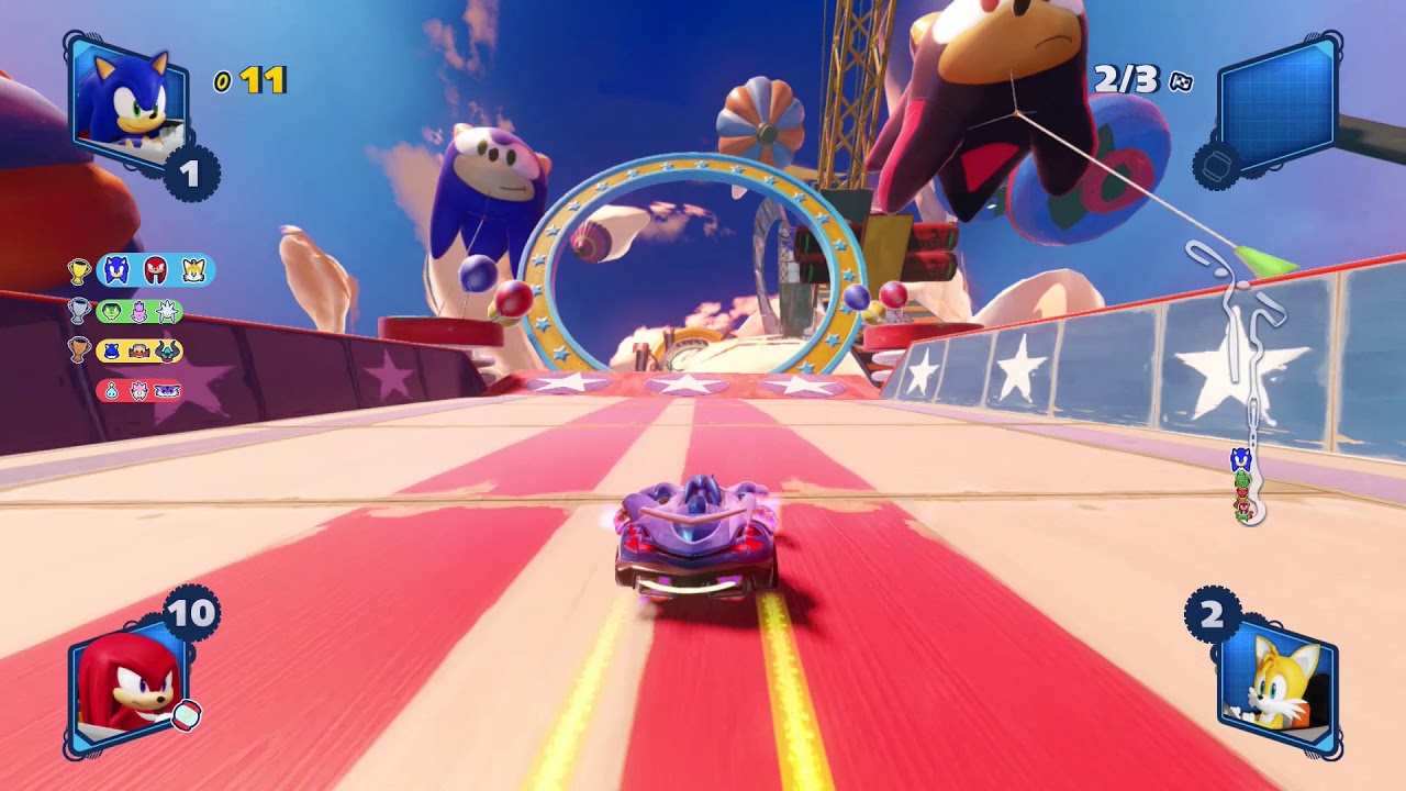 Team Sonic Racing: Sky Road (Sonic) [1080 HD]
