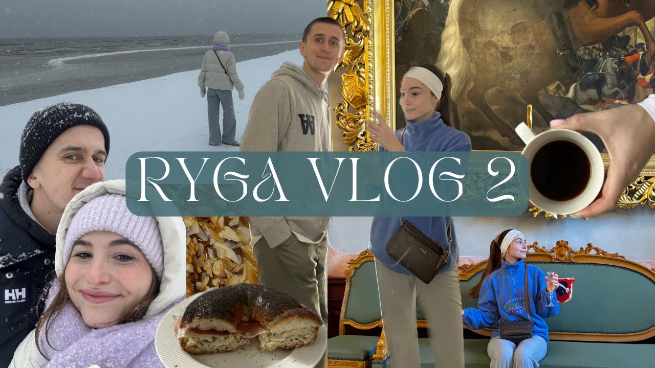 Plaża zimą na Łotwie? Co zobaczyć w Rydze - VLOG Ryga 2🇱🇻