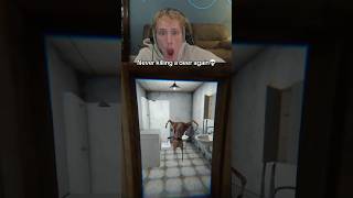The deer came back for revenge😂 #fyp #horrorgame #gaming #indiegame