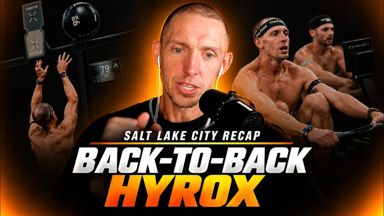 How to Race HYROX Back-to-Back: Recovery, Fueling & Race Strategy | Salt Lake City Recap