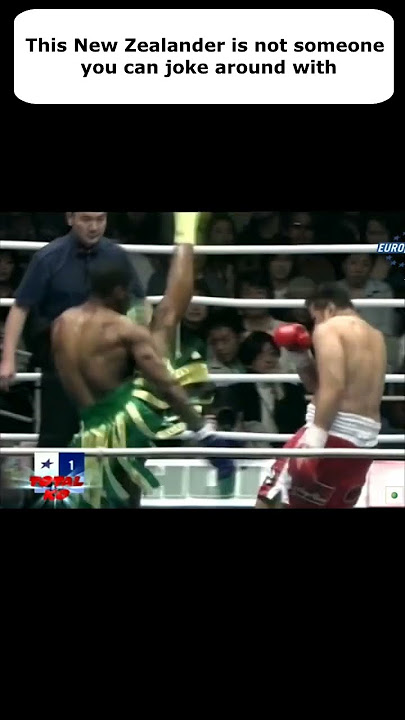 Cocky Boxer vs. K-1 Champion: Who Had the Last Laugh? #shorts
