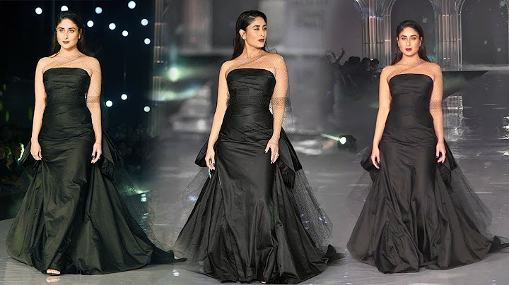 Gorgeous Kareena Kapoor Looks So Mesmarizing Like An Angel With Her Magical Walk In LFW2019